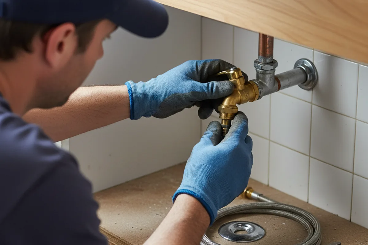 Shutoff valve and fitting work during Emergency Plumbing in Twin Peaks